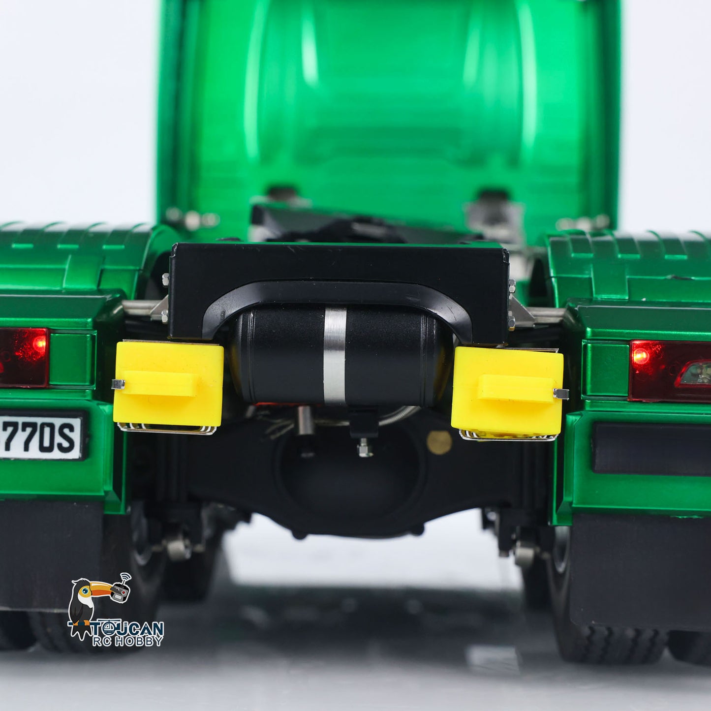 KABOLITE 6*6 Ready To Run 1/14 RC Tractor Truck Remote Control Car Hobby Model Painted Assembled 770S With Light Sound