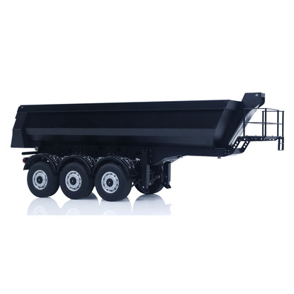 Fast Free Shipping for EU Kabolite 1/14 Metal Remote Control 3 Axles Electric Lifting Semi Trailer Dumper for 5801 RC Tractor Truck 770S 100 Support Leg