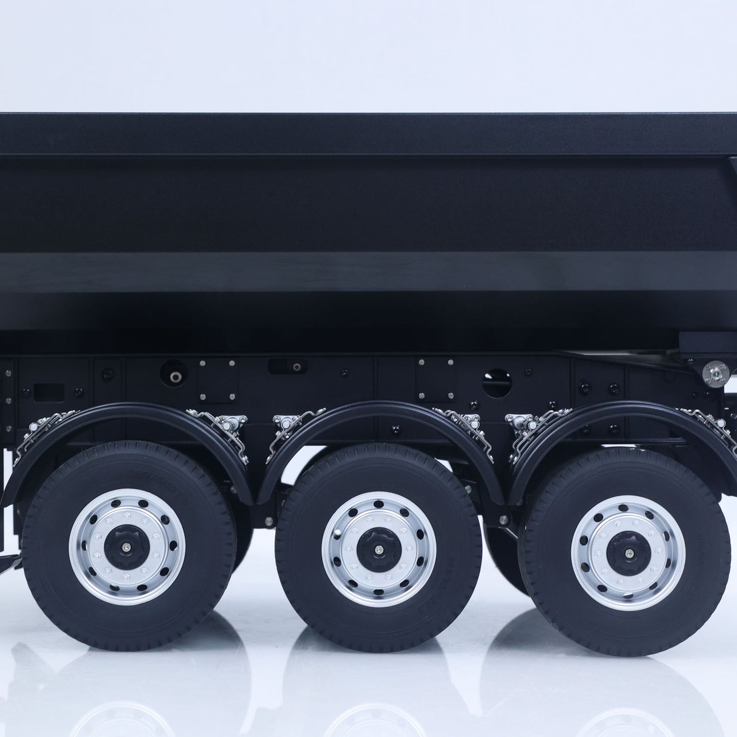 26.1Inches KABOLITE 1/14 Metal Radio Control Semi Dump Trailer Electric Lifting Truck Light Support Leg for 5801 770S RC Tractor Truck