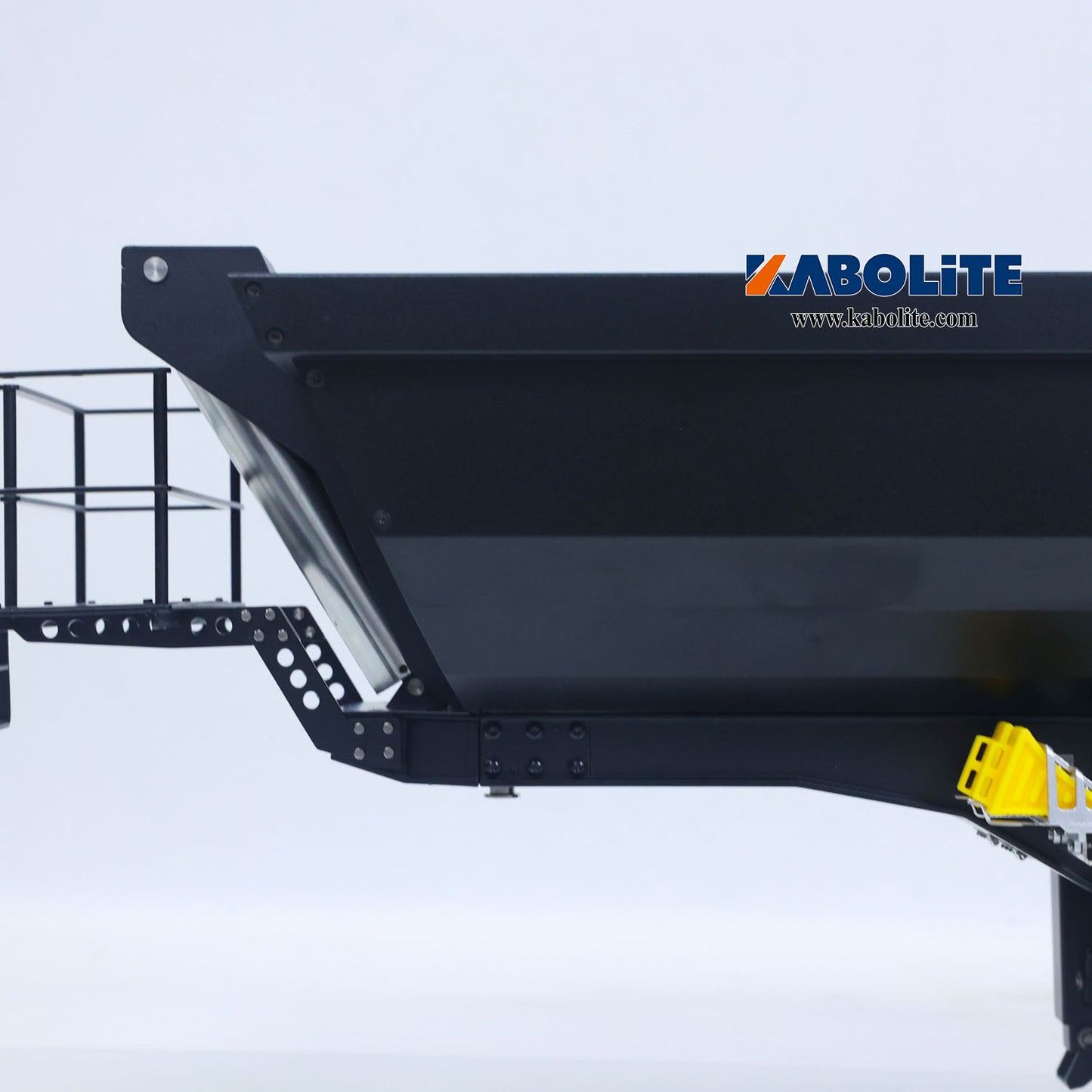 US Stock Kabolite 1/14 Metal Remote Control 3Axles Electric Lifting Semi Trailer Dumper for RC Tractor Truck SC 770S 100 Battery Charger