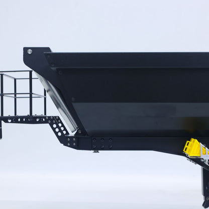 Fast Free Shipping for EU Kabolite 1/14 Metal Remote Control 3 Axles Electric Lifting Semi Trailer Dumper for 5801 RC Tractor Truck 770S 100 Support Leg