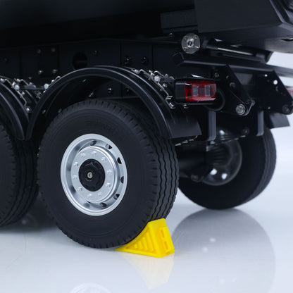Fast Free Shipping for EU Kabolite 1/14 Metal Remote Control 3 Axles Electric Lifting Semi Trailer Dumper for 5801 RC Tractor Truck 770S 100 Support Leg