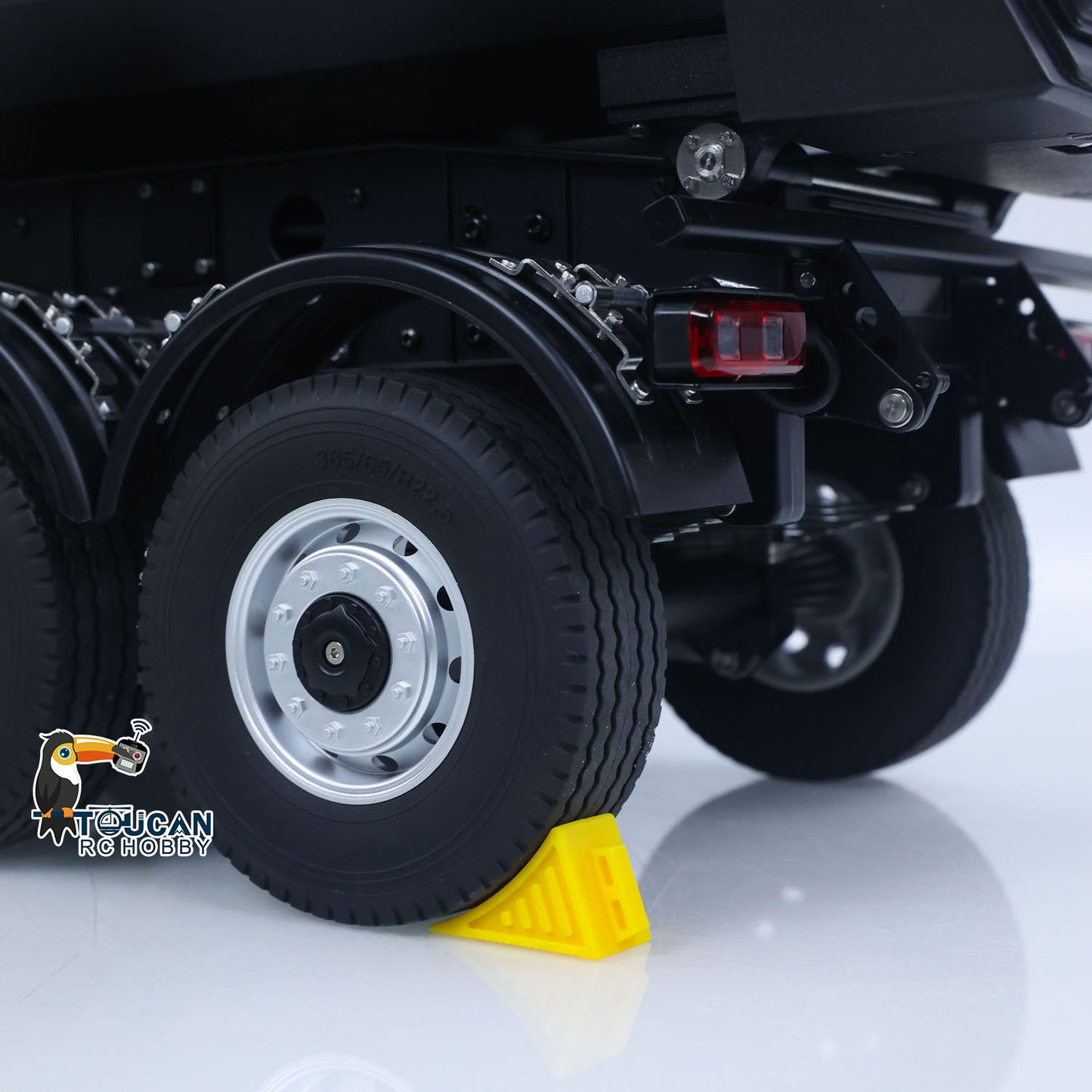 26.1Inches KABOLITE 1/14 Metal Radio Control Semi Dump Trailer Electric Lifting Truck Light Support Leg for 5801 770S RC Tractor Truck