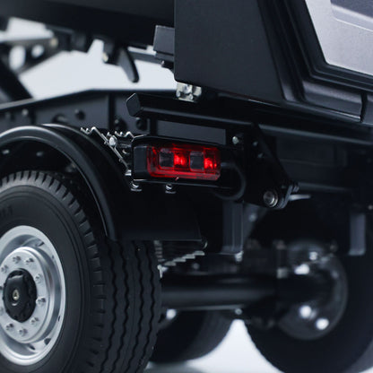 Fast Free Shipping for EU Kabolite 1/14 Metal Remote Control 3 Axles Electric Lifting Semi Trailer Dumper for 5801 RC Tractor Truck 770S 100 Support Leg