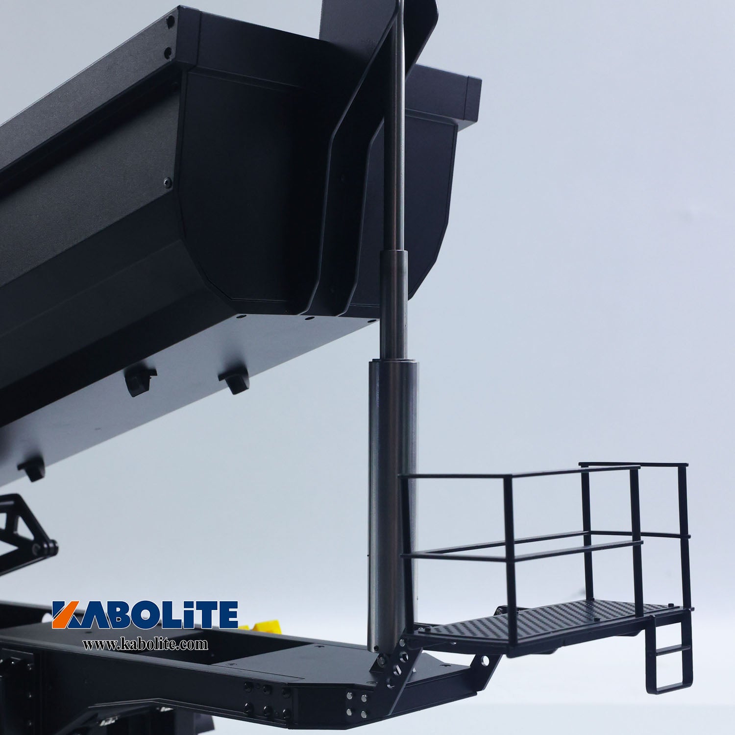 Kabolite K770S-102 1/14 Metal 3Axles Remote Control Electric Lifting Dump Semi Trailer with Lights