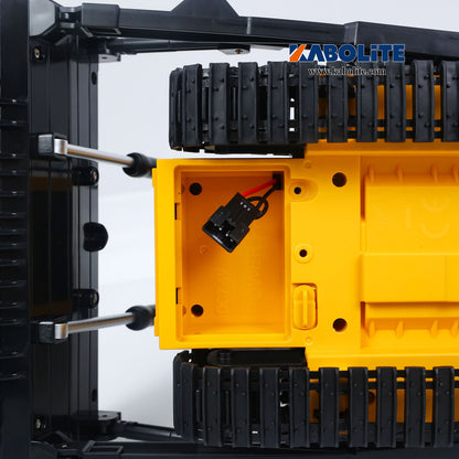 IN Stock HUINA 1554 1/16 Electric Remote Control Bulldozer with Metal Ripper Light Sound Effect for Construction Vehicle Hobbyists