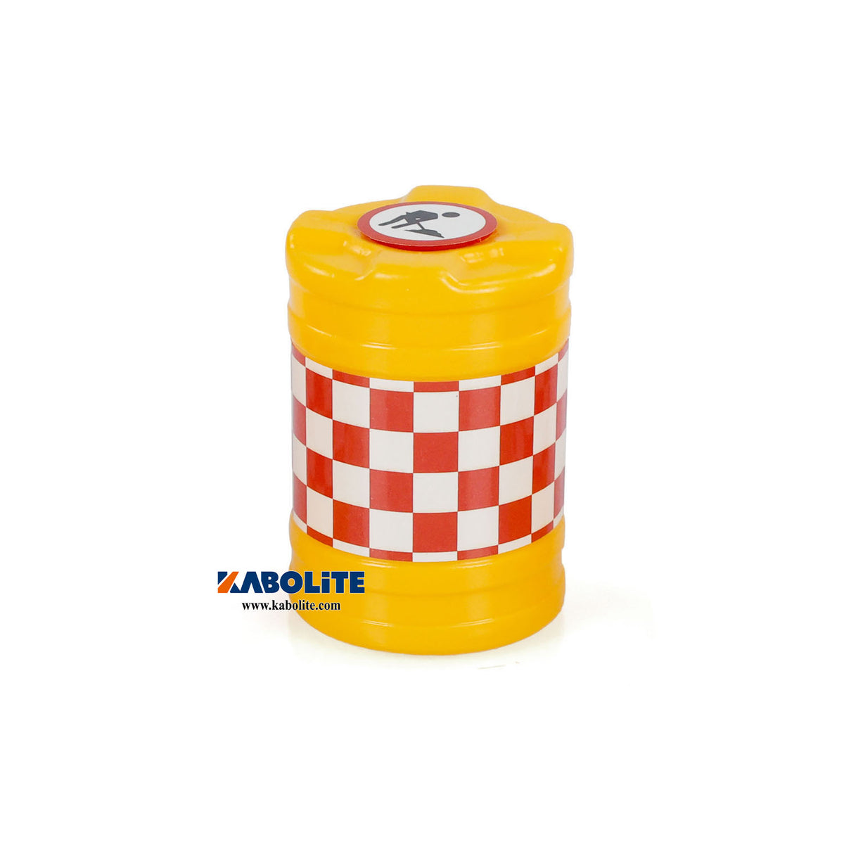 IN Stock Kabolite Plastic Decorative Traffic Sign Guardrail Barrier Traffic Cones Crash Bucket Spare Parts for 1/14 RC Construction Vehicles Model