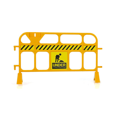 Kabolite Plastic Decorative Traffic Sign Guardrail Barrier Traffic Cones Crash Bucket Spare Parts for 1/14 RC Construction Vehicles Model