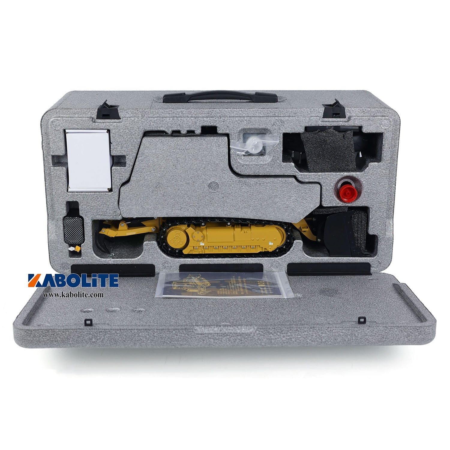 Kabolite K963 100 1/16 Hydraulic RC Loader with Plow Dual Motor Drive