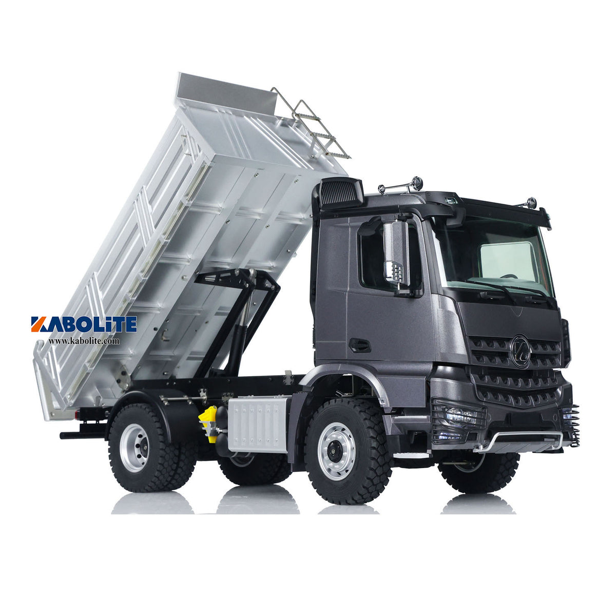 Kabolite 1/14 4x4 5701 RC Dumper Truck Model 2 Speed Gearbox Light Sound