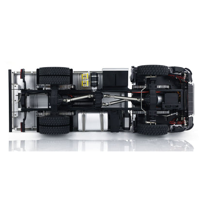 EU Stock Kabolite 1/14 4x4 5701 RC Dumper Truck Model 3 in 1 Mainboard 2 Speed Gearbox 2.4G Radio System Servo Motor Light Sound