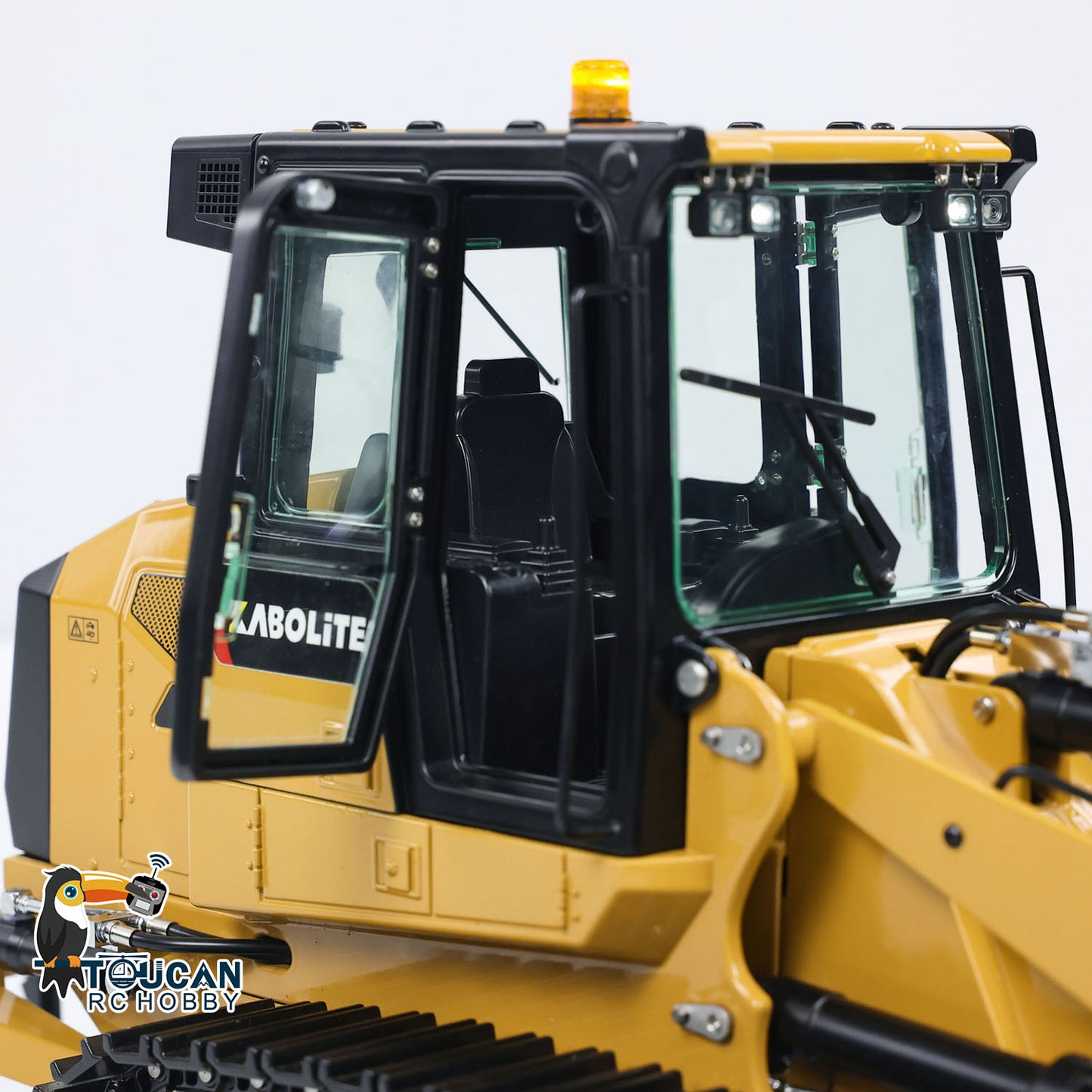 Second Hand US Warehouse Kabolite 1/16 K963 100 Hydraulic RC Loader K963-100 Radio Control Construction Vehicles Lights Battery Ready To Run