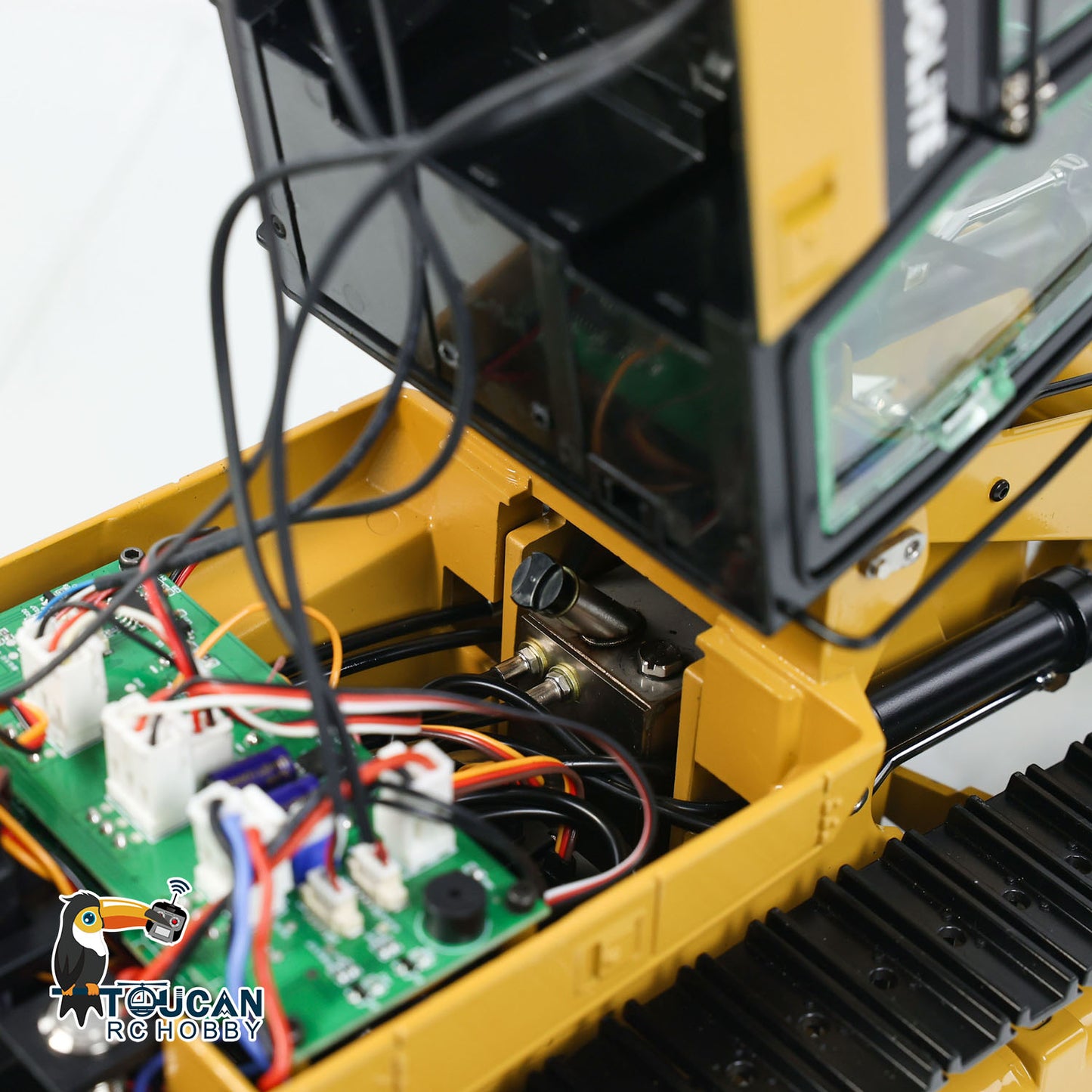 Second Hand US Warehouse Kabolite 1/16 K963 100 Hydraulic RC Loader K963-100 Radio Control Construction Vehicles Lights Battery Ready To Run