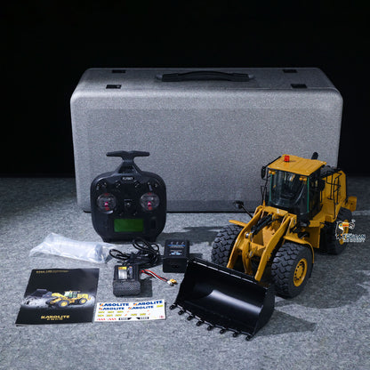 KABOLITE K966 2.4G 1/16 Hydraulic RC Loader Radio Control Truck 966 Electric Car DIY Model 7500mAh Battery Light System
