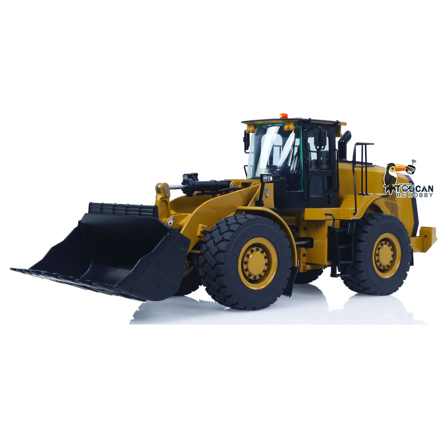 US STOCK Kabolite 2.4G 1/16 Metal K966 Hydraulic RC Loader Radio Controlled Truck Car DIY Model 7500mAh Battery Ready to Run