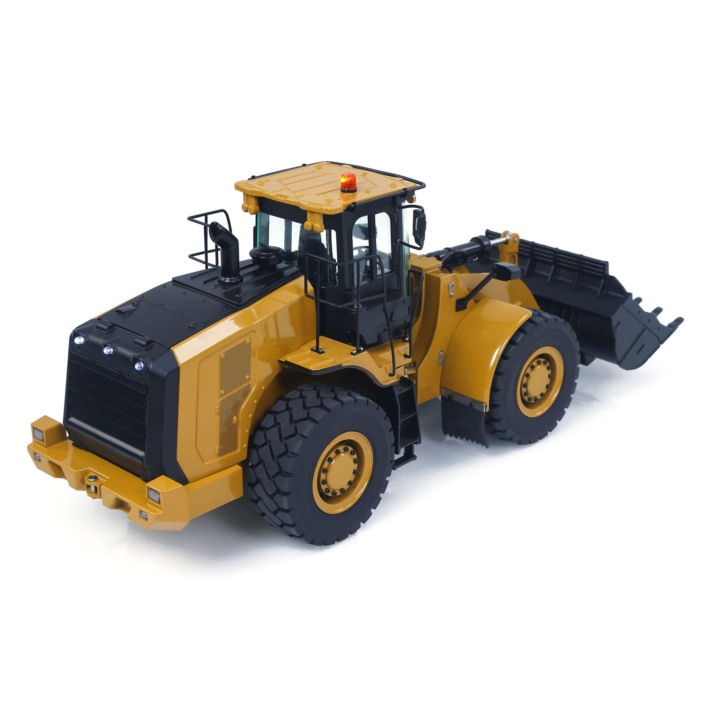US STOCK Kabolite 2.4G 1/16 Metal K966 Hydraulic RC Loader Radio Controlled Truck Car DIY Model 7500mAh Battery Ready to Run