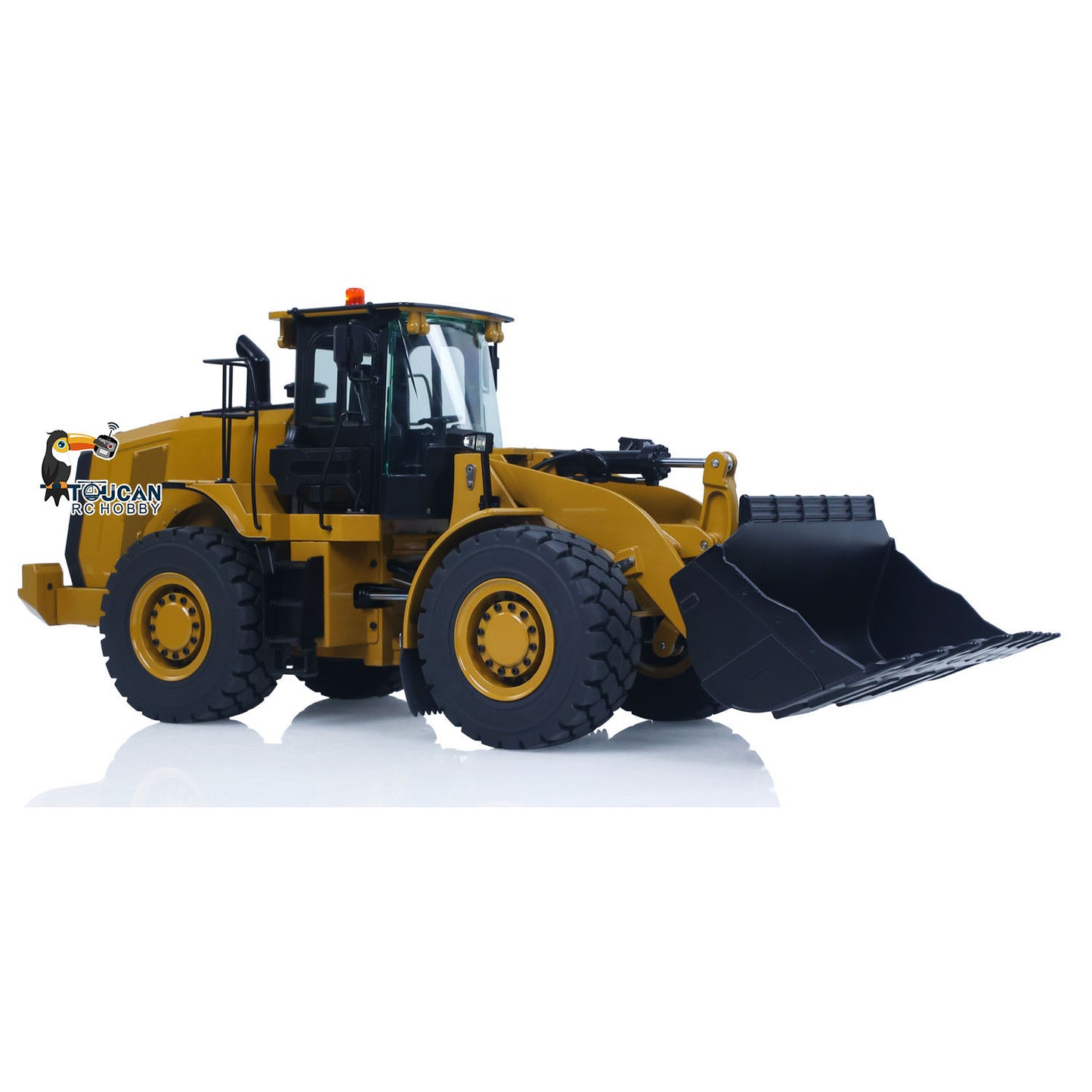 US STOCK Kabolite 2.4G 1/16 Metal K966 Hydraulic RC Loader Radio Controlled Truck Car DIY Model 7500mAh Battery Ready to Run