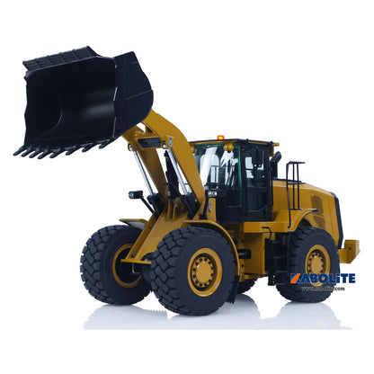 Kabolite K966 1/16 Metal Hydraulic RC Loader Model with Light Sound System FlySky ST8 Radio Controller