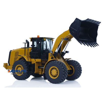 Kabolite K966 1/16 Metal Hydraulic RC Loader Model with Light Sound System FlySky ST8 Radio Controller