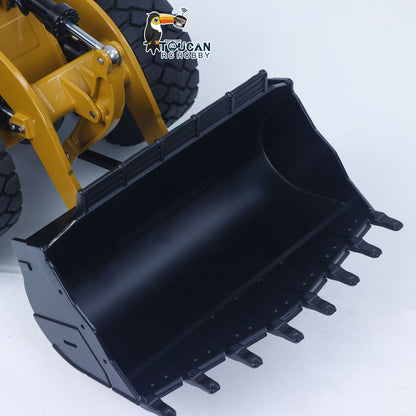 US STOCK Kabolite 2.4G 1/16 Metal K966 Hydraulic RC Loader Radio Controlled Truck Car DIY Model 7500mAh Battery Ready to Run