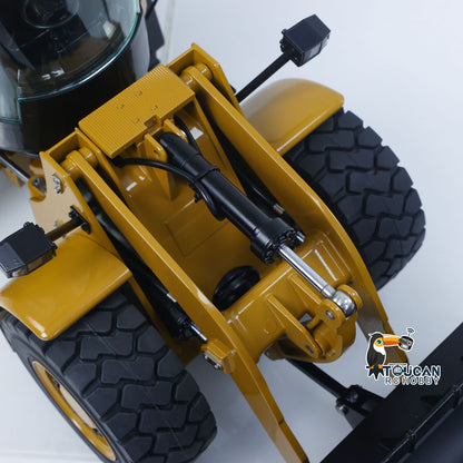 US STOCK Kabolite 2.4G 1/16 Metal K966 Hydraulic RC Loader Radio Controlled Truck Car DIY Model 7500mAh Battery Ready to Run