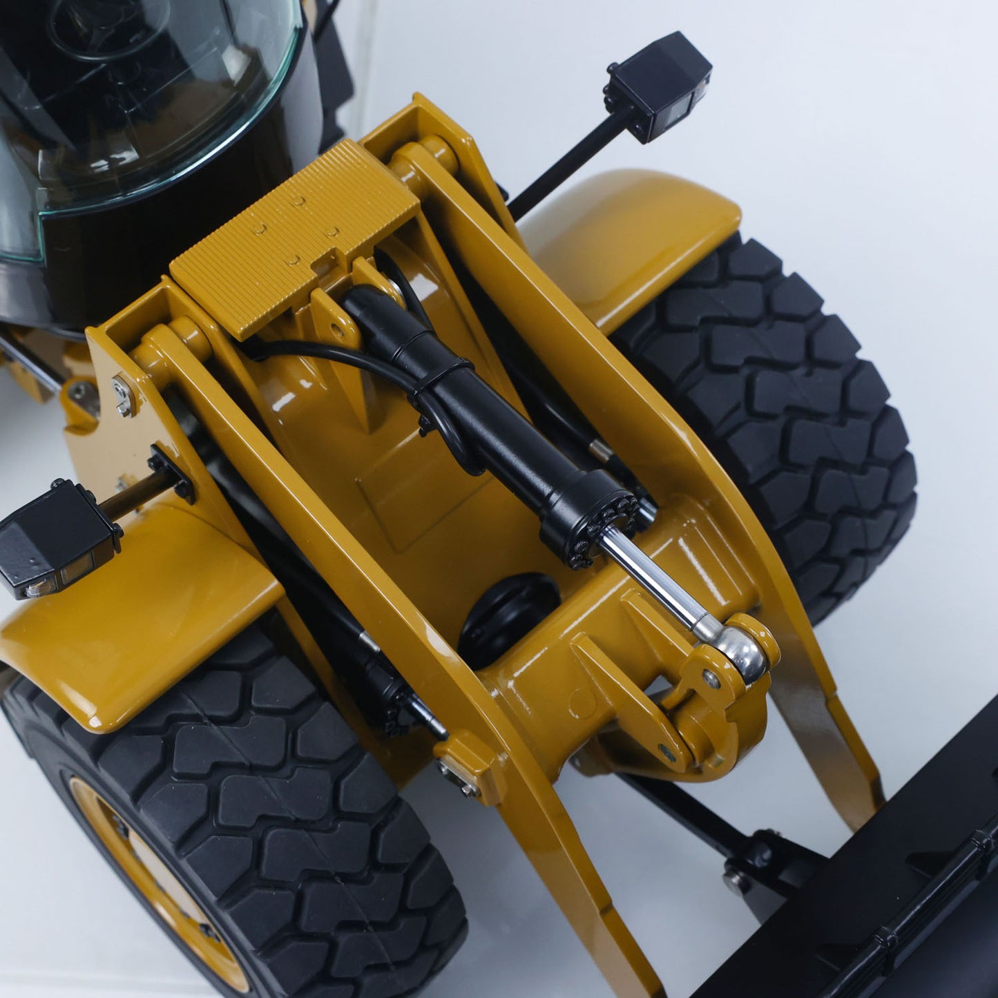 US STOCK Kabolite 2.4G 1/16 Metal K966 Hydraulic RC Loader Radio Controlled Truck Car DIY Model 7500mAh Battery Ready to Run
