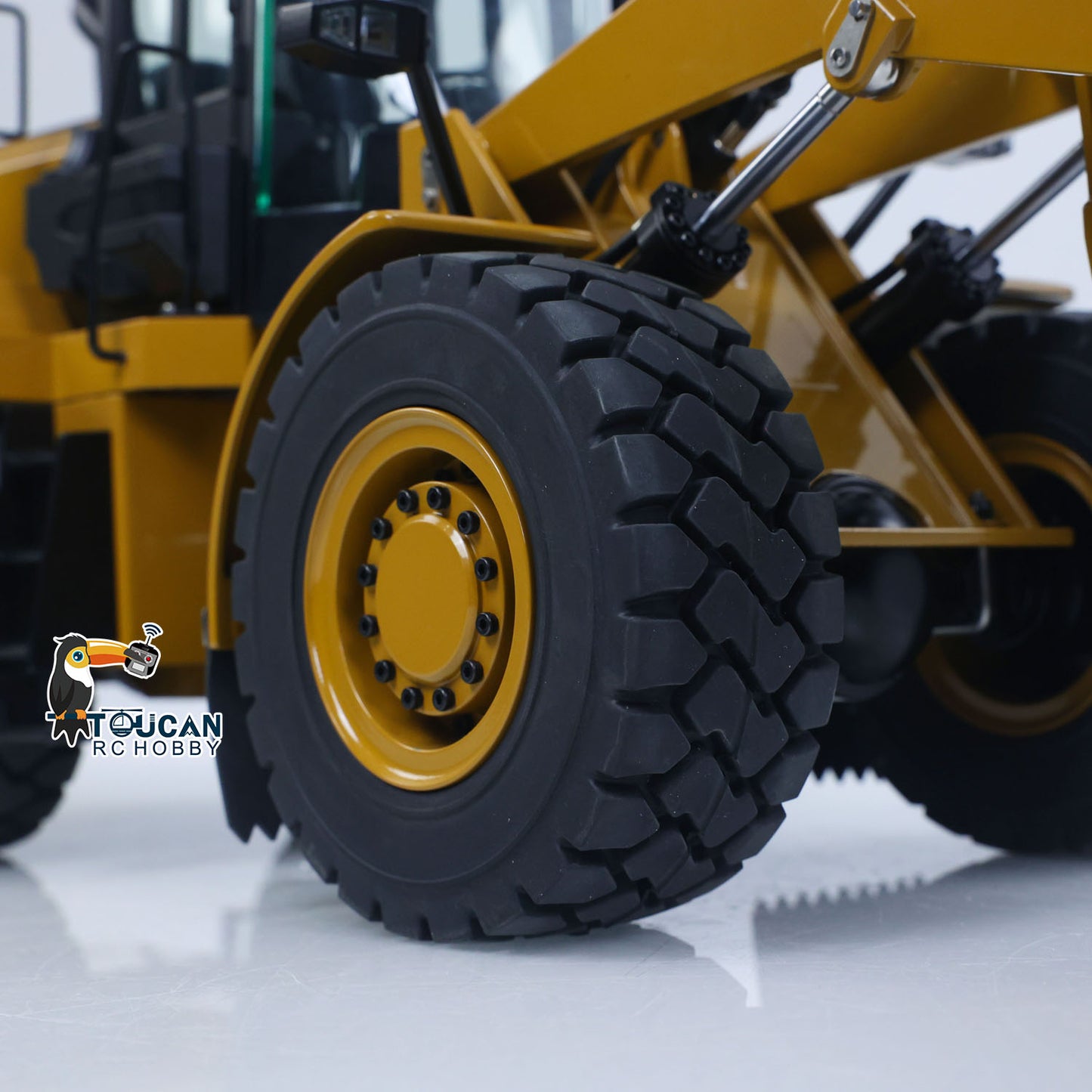 IN STOCK KABOLITE K966 2.4G 1/16 Hydraulic RC Loader Radio Control Truck 966 Electric Car DIY Model 7500mAh Battery Light System