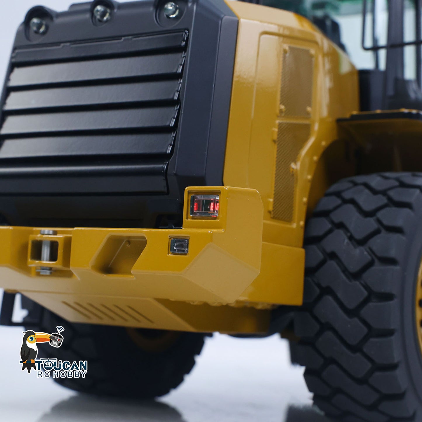 US STOCK Kabolite 2.4G 1/16 Metal K966 Hydraulic RC Loader Radio Controlled Truck Car DIY Model 7500mAh Battery Ready to Run