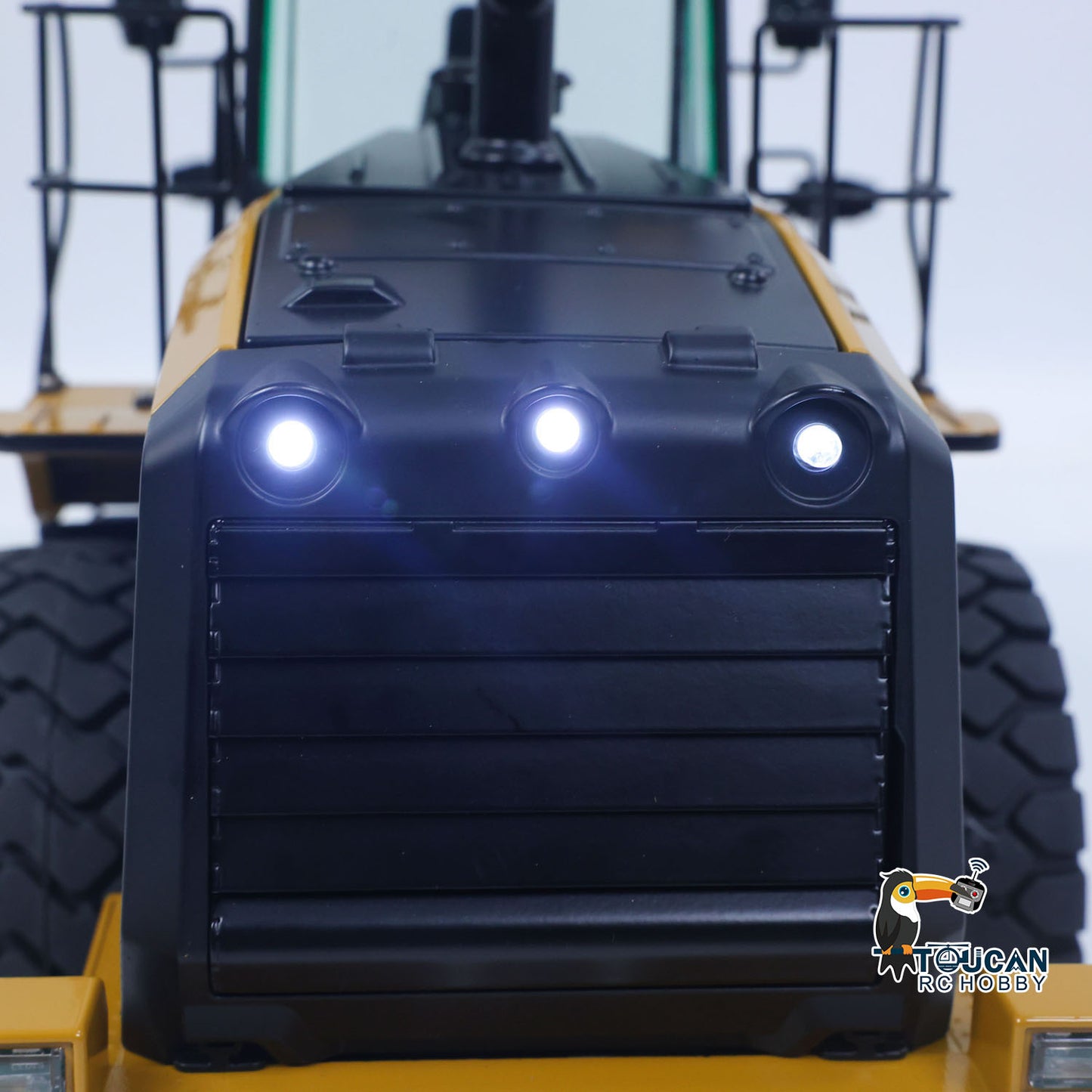 US STOCK Kabolite 2.4G 1/16 Metal K966 Hydraulic RC Loader Radio Controlled Truck Car DIY Model 7500mAh Battery Ready to Run