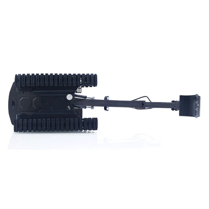 RTR HUINA 1/18 Electric RC Excavator 1661 Remote Control Digger Finished Model Battery Light Effects Metal Bucket No Sound