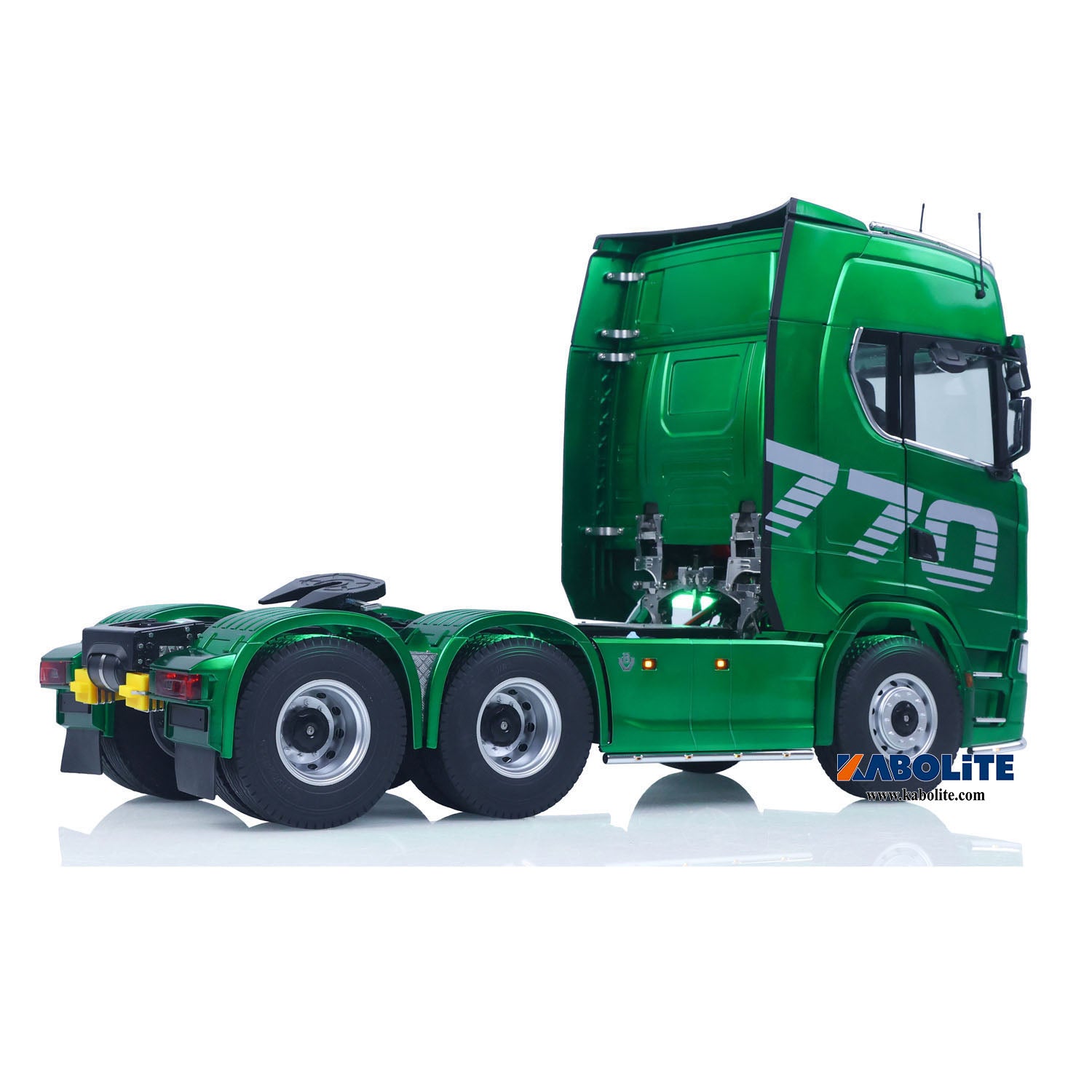 Kabolite K770S-100 1/14 6x6 RC Tractor Truck with Smoke Unit 2Speed Transmission