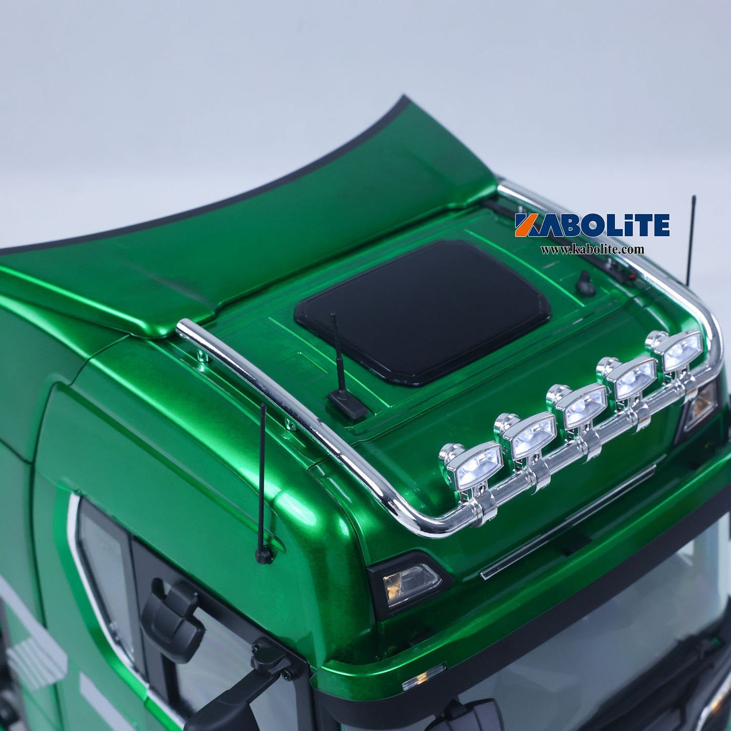 Kabolite K770S-100 1/14 6x6 RC Tractor Truck with Smoke Unit 2Speed Transmission