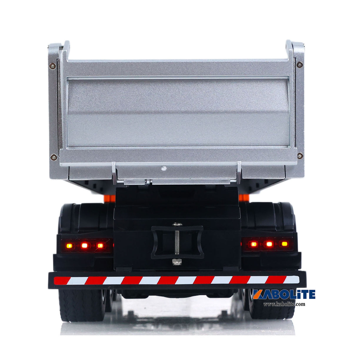 IN Stock HUINA 1536-1 1/14 8X8 Metal Remote Control Dump Truck Electric Lifting with Light Sound System for RC Tipper Hobbyists