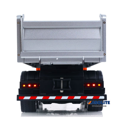 IN Stock HUINA 1536-1 1/14 8X8 Metal Remote Control Dump Truck Electric Lifting with Light Sound System for RC Tipper Hobbyists