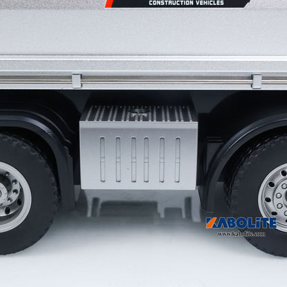 IN Stock HUINA 1536-1 1/14 8X8 Metal Remote Control Dump Truck Electric Lifting with Light Sound System for RC Tipper Hobbyists