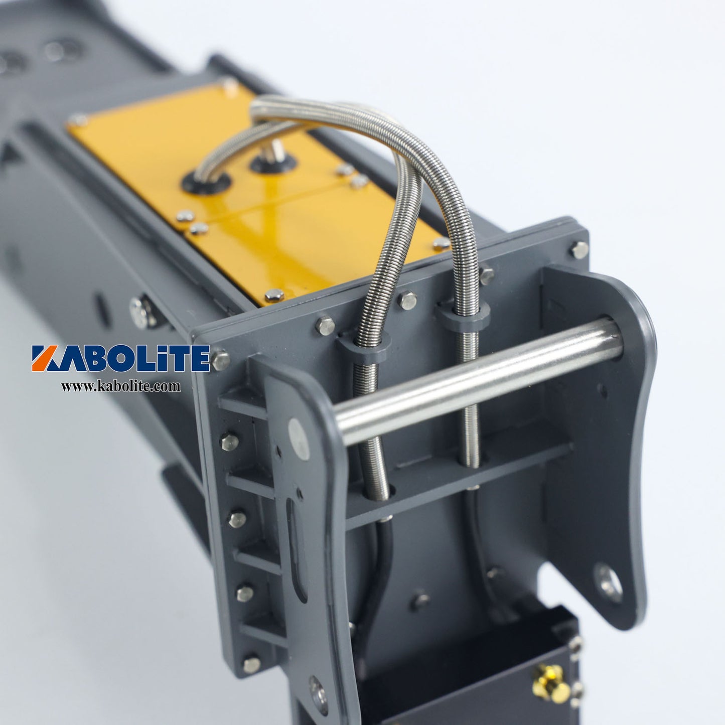 Kabolite Metal Electric Hammer Attachment Upgrade Spare Parts for 1/14 K970 100S PRO RC Hydraulic Excavator