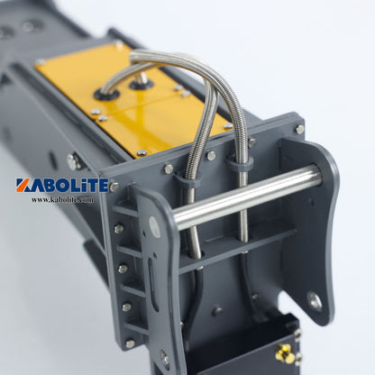 Kabolite Metal Electric Hammer Attachment Upgrade Spare Parts for 1/14 K970 100S PRO RC Hydraulic Excavator