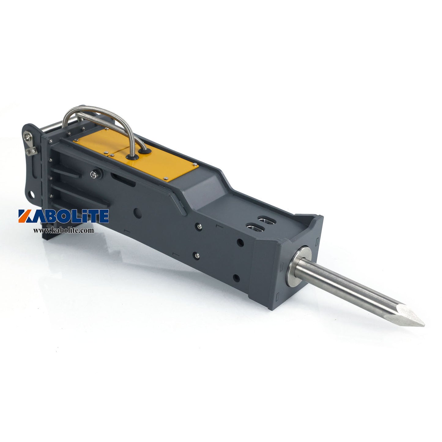Kabolite Metal Electric Hammer Attachment Upgrade Spare Parts for 1/14 K970 100S PRO RC Hydraulic Excavator