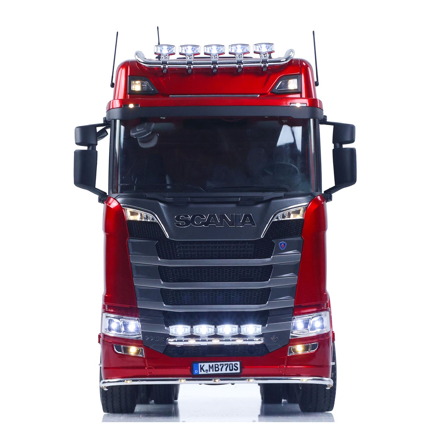 KABOLITE 6*6 Ready To Run 1/14 RC Tractor Truck Remote Control Car Hobby Model Painted Assembled 770S With Light Sound