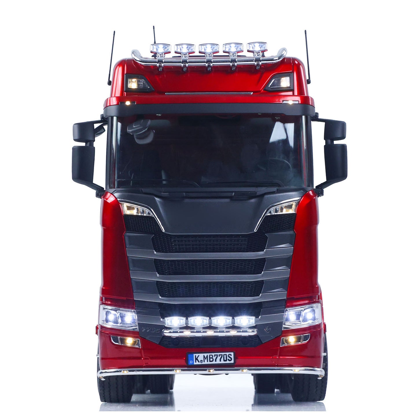 Fast Free Shipping for EU KABOLITE 1/14 770S 100 RC Tractor Truck 6x6 Remote Control Lorry Car 2Speed Gearbox Differential Lock Battery Radio RTR Model