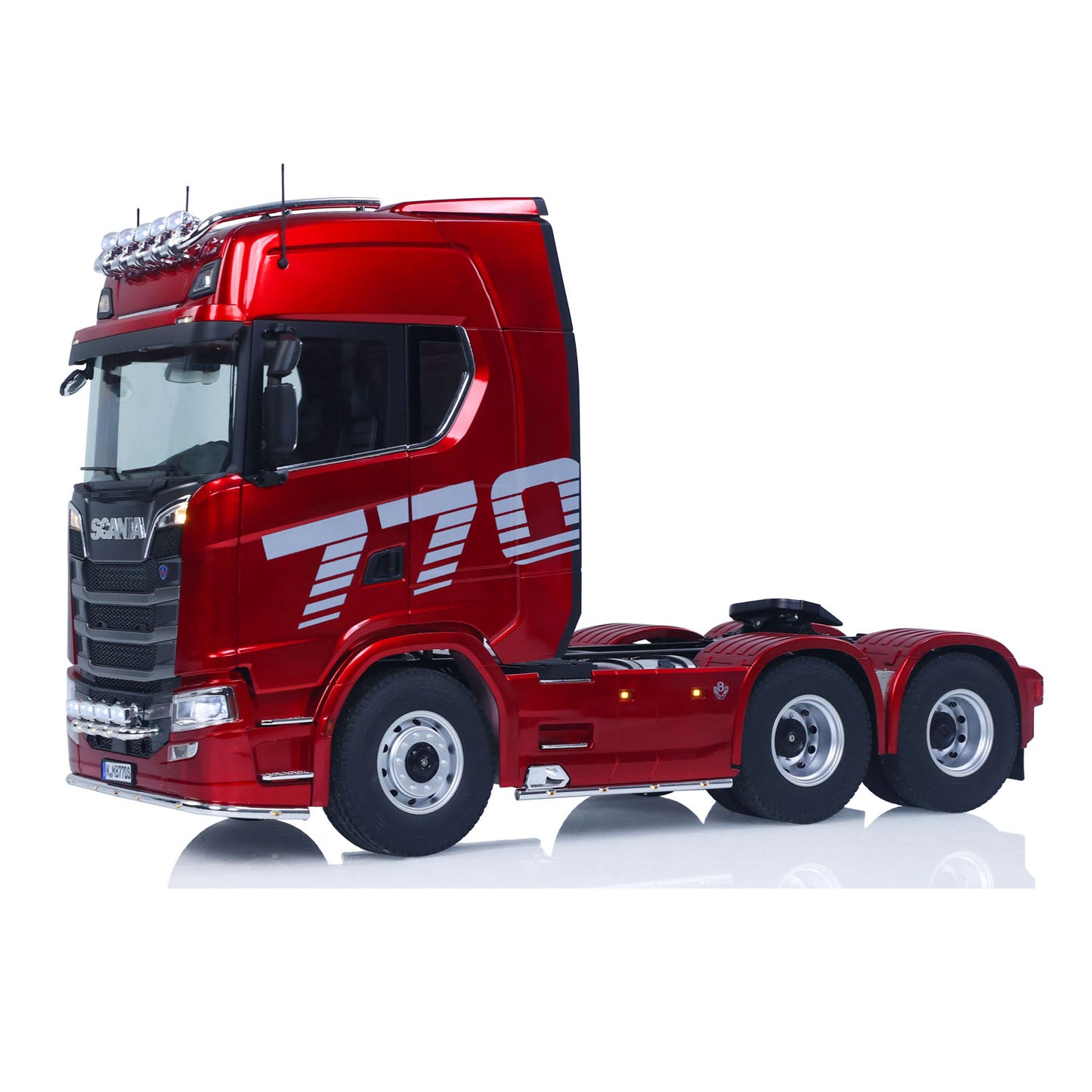KABOLITE 6*6 Ready To Run 1/14 RC Tractor Truck Remote Control Car Hobby Model Painted Assembled 770S With Light Sound
