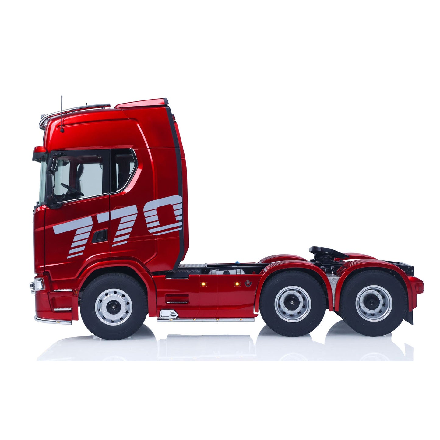 Fast Free Shipping for EU KABOLITE 1/14 770S 100 RC Tractor Truck 6x6 Remote Control Lorry Car 2Speed Gearbox Differential Lock Battery Radio RTR Model