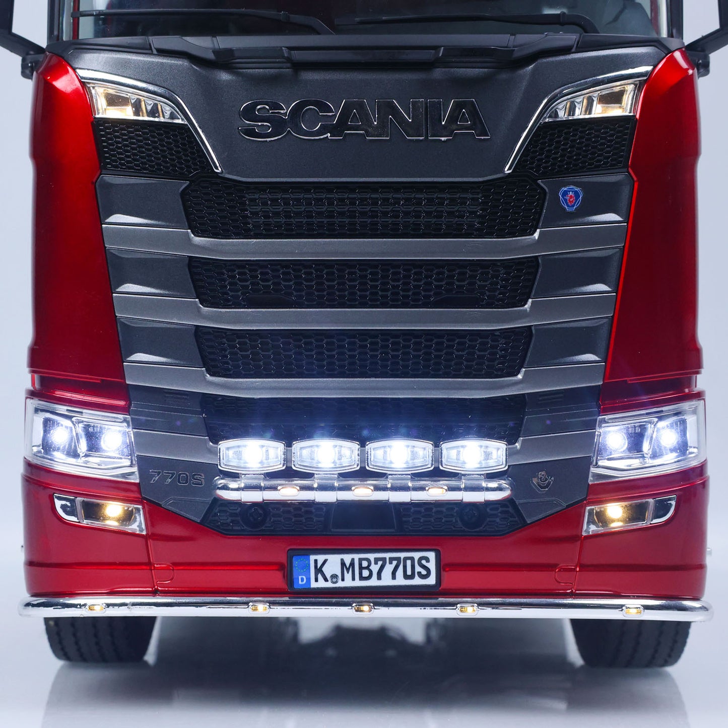 KABOLITE 6*6 Ready To Run 1/14 RC Tractor Truck Remote Control Car Hobby Model Painted Assembled 770S With Light Sound