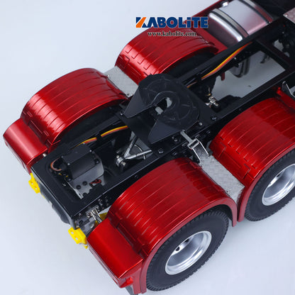 KABOLITE 1/14 770S 100 RC Tractor Truck 6x6 Lorry Model Lock Differential Axles for Model Enthusiast