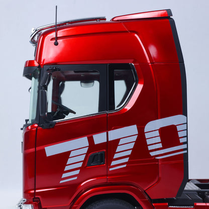 KABOLITE 6*6 Ready To Run 1/14 RC Tractor Truck Remote Control Car Hobby Model Painted Assembled 770S With Light Sound