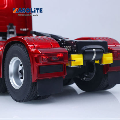 KABOLITE 1/14 770S 100 RC Tractor Truck 6x6 Lorry Model FlySky Radio System 2 Speed Transmission