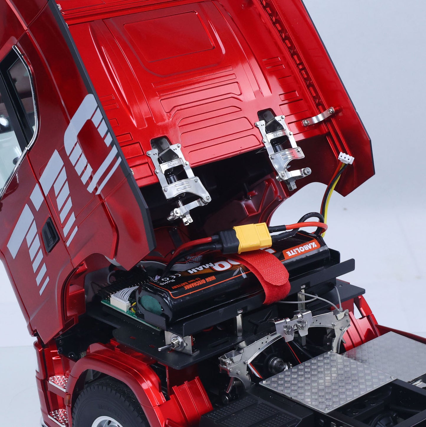 KABOLITE 6*6 Ready To Run 1/14 RC Tractor Truck Remote Control Car Hobby Model Painted Assembled 770S With Light Sound