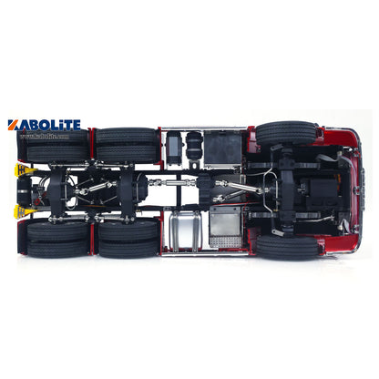 KABOLITE 1/14 770S 100 RC Tractor Truck 6x6 Lorry Model FlySky Radio System Differential Axles 
