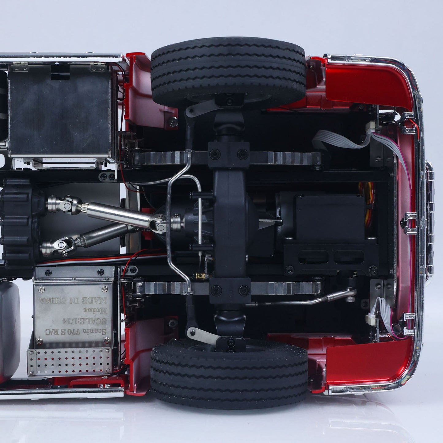 KABOLITE 6*6 Ready To Run 1/14 RC Tractor Truck Remote Control Car Hobby Model Painted Assembled 770S With Light Sound