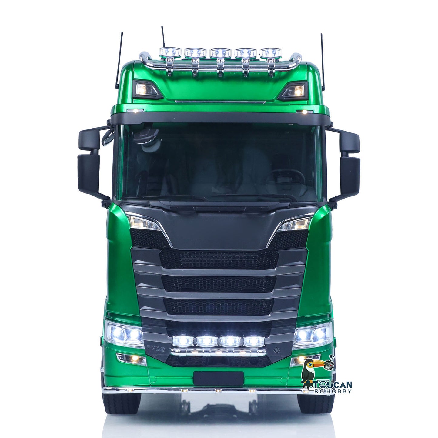 Flash Sale Fast Free Shipping for EU 1/14 KABOLITE RC Tractor Truck SC 770S 100 6X6 2Speed Romote Control Vehicle Axle Locks Metal Chassis Rail Openable Door RTR